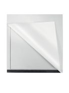 NOBO Posztertábla, fali, A4 méret, műanyag keret, 2 db, NOBO, ezüst