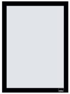 NOBO Posztertábla, fali, A4 méret, műanyag keret, 2 db, NOBO, fekete