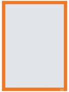 NOBO Posztertábla, fali, A3 méret, műanyag keret, 2 db, NOBO, narancs