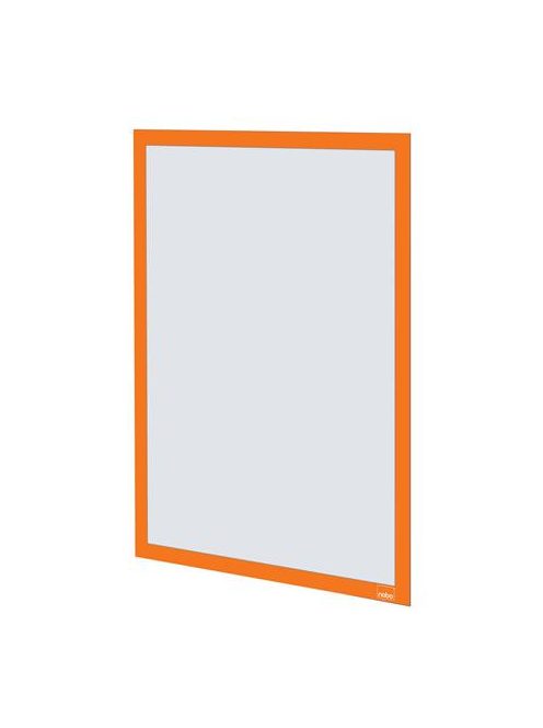 NOBO Posztertábla, fali, A3 méret, műanyag keret, 2 db, NOBO, narancs
