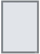 NOBO Posztertábla, fali, A3 méret, műanyag keret, 2 db, NOBO, ezüst