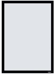   NOBO Posztertábla, fali, A3 méret, műanyag keret, 2 db, NOBO, fekete