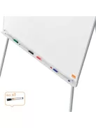 NOBO Flipchart tábla, mágneses felület, 70x100 cm, EcoLabel, NOBO "Premium Plus", fehér
