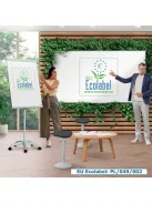 NOBO Flipchart tábla, mágneses felület, 70x100 cm, EcoLabel, NOBO "Premium Plus", fehér