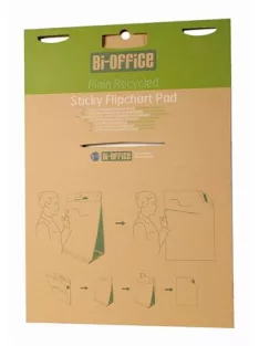 Asztali flipchart, öntapadó, 20 lap, 58,5x50 cm