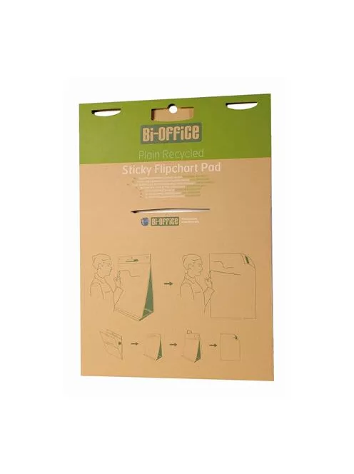 Asztali flipchart, öntapadó, 20 lap, 58,5x50 cm