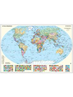   STIEFEL Könyökalátét, kétoldalas, STIEFEL "Föld országai/Gyermek-világtérkép"