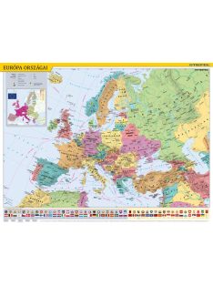   STIEFEL Könyökalátét, kétoldalas, STIEFEL, "Európa országai/Európa gyerektérkép"