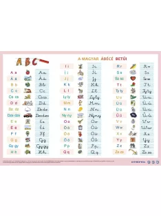   STIEFEL Könyökalátét, kétoldalas, A3, STIEFEL "A magyar ábécé betűi"