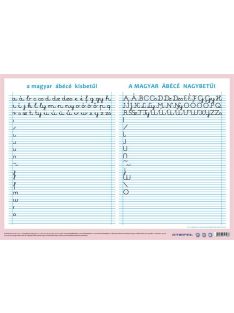   STIEFEL Könyökalátét, kétoldalas, A3, STIEFEL "A magyar ábécé betűi"