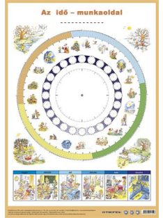   STIEFEL Könyökalátét, kétoldalas, A3, STIEFEL "Idő duo"