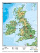 STIEFEL Könyökalátét, kétoldalas, A3, STIEFEL "The English Alphabet/Great-Britain"