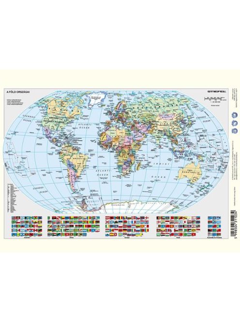 STIEFEL Tanulói munkalap, A4, STIEFEL "Föld domborzata/ A Föld országai"