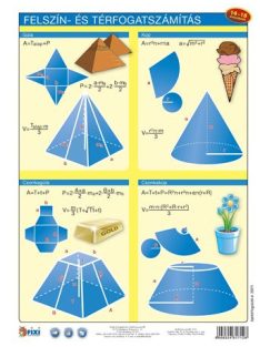   STIEFEL Tanulói munkalap, A4, STIEFEL "Felszín és térfogatszámítás /munkaoldal"