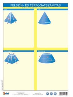   STIEFEL Tanulói munkalap, A4, STIEFEL "Felszín és térfogatszámítás /munkaoldal"