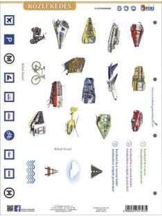   STIEFEL Tanulói munkalap, A4, STIEFEL" Közlekedés"