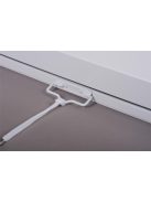 VICTORIA VISUAL Vetítővászon, fali, rolós, 1:1, 160x160cm, VICTORIA VISUAL