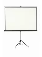 VICTORIA VISUAL Vetítővászon, hordozható, 1:1, 160x160 cm, VICTORIA VISUAL