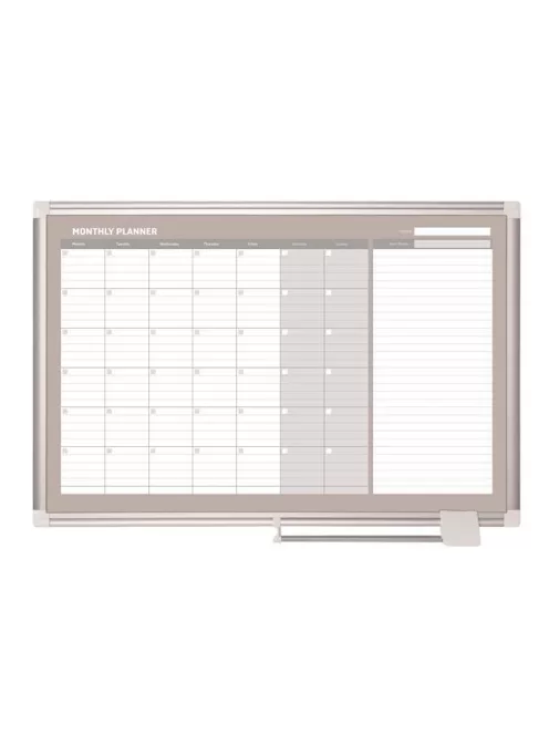 VICTORIA VISUAL Havi tervezőtábla, mágneses, 90x60 cm, VICTORIA VISUAL