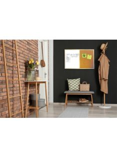   VICTORIA VISUAL Kombitábla, 40x60 cm, fakeret, VICTORIA VISUAL