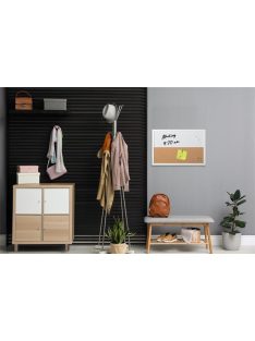   VICTORIA VISUAL Kombitábla, mágneses, parafa, 60x40 cm, fehér keret, VICTORIA VISUAL, "Elements"