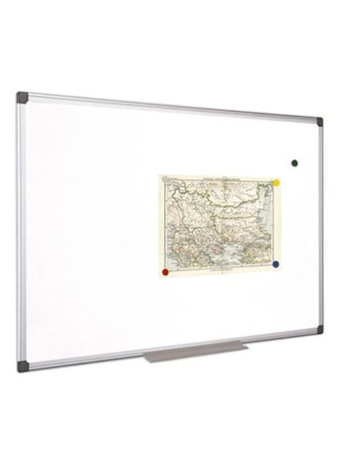VICTORIA VISUAL Fehértábla, mágneses, 90x120 cm, alumínium keret, VICTORIA VISUAL