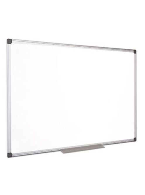 VICTORIA VISUAL Fehértábla, mágneses, zománcozott, 100x150 cm, alumínium keret, VICTORIA VISUAL