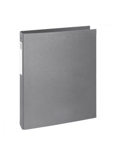   Gyűrűskönyv 4 gy. Teksto, A4, 40 mm, bevonatos karton, szürke