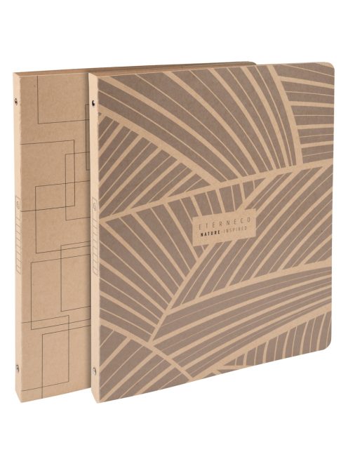 Gyűrűskönyv, 4 gyűrűs Eterneco, A4-s maxi, 20 mm-s gerinc, karton, vegyes 2 minta