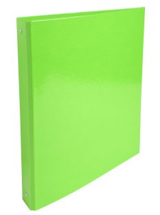   Gyűrűskönyv, 4 gyűrűs Iderama, A4-s maxi, 40 mm-s gerinc, kemény karton, világoszöld