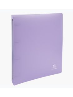   Gyűrűskönyv, 4 gyűrűs Chromaline Pasztell, A4-s maxi, 40 mm-s gerinc, PP, vegyes